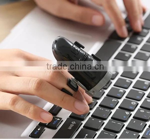 360 Degree Wireless 2.4G Bluetooth 3D Finger Mouse, Rechargeable 1600DPI Wireless Ring Mouse photo-4