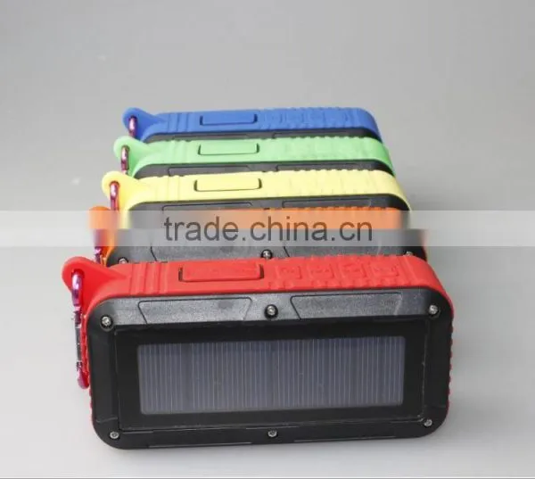 Factory Direct Plug Buckle Ourdoor Waterproof Solar Speakers Solar Charge Wireless Bluetooth Speaker photo-5
