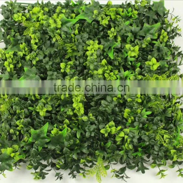 Decorative Wall Cover Blocks With Artificial Plants Panels photo-6