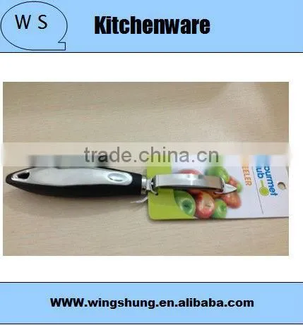 Black Rubber Handle Peeler/fruit and Vegetablespeeler/peeler
