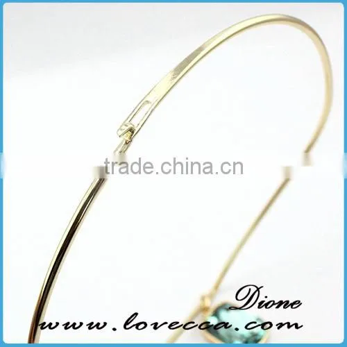 Elegant Statement Cheap Synthetic Gemstone Necklace photo-2