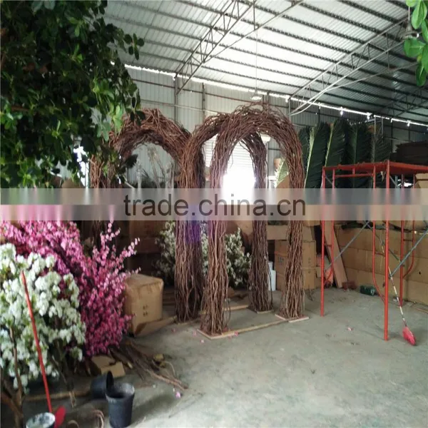 Hot Sale SJ20170057 Decorative Artificial Wedding Fake Flower Arch Tree photo-3