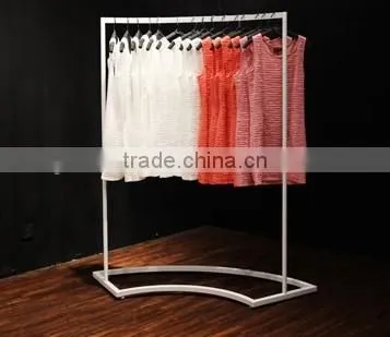 Custom Made Clothes Island Arc Hanger Display photo-3