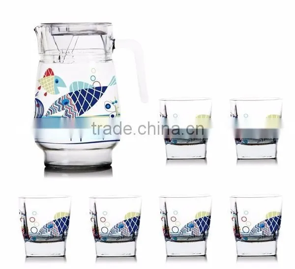 Printing Glass Dinner Set photo-4