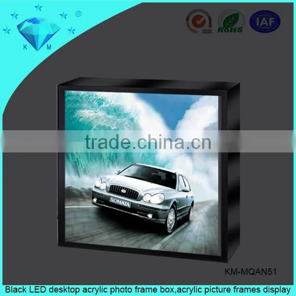 Table Top Stand Acrylic Crystal Lighting LED Photo Frame With Screw photo-6