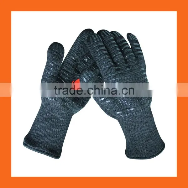 BBQ Grill Heat Resistant Cooking Oven Gloves photo-2