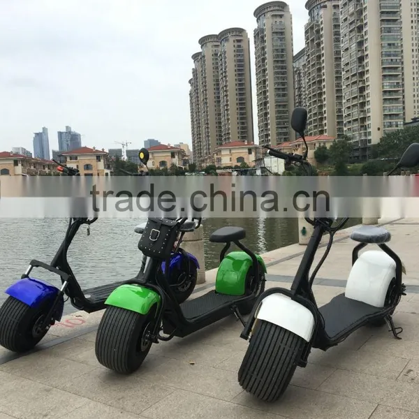 2016 Citycoco Electric Harley Style Adult Electric Scooter 2 Wheels Electric Motorcycle photo-6