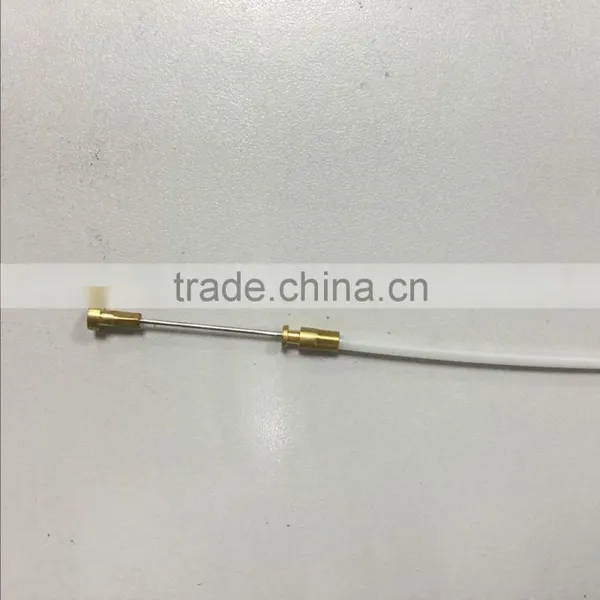 0.6mm POM White Housing Bowden Helmet Control Cable