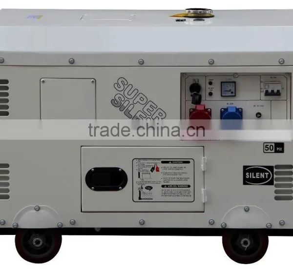 Electric Start 2 Cylider 220V380V Diesel Generators 10kw photo-3