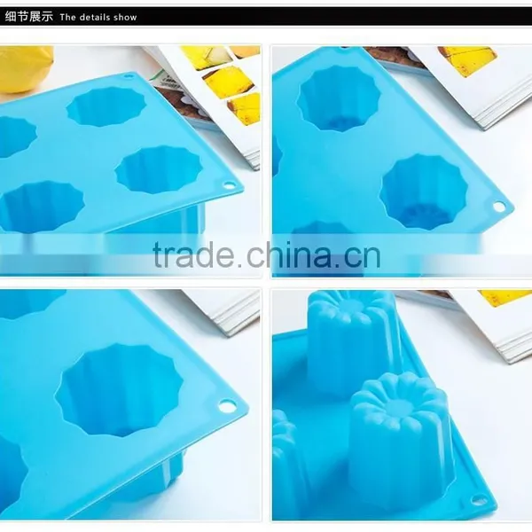 8 Round Silicone Cake Baking Mold Biscuit Chocolate DIY Mold photo-2