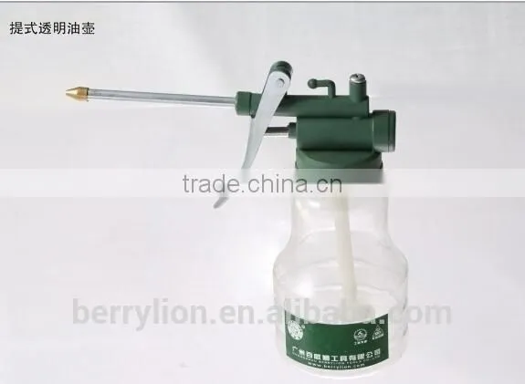 Berrylion Plastic High Pressure Oiler 350g Transparent Oiler