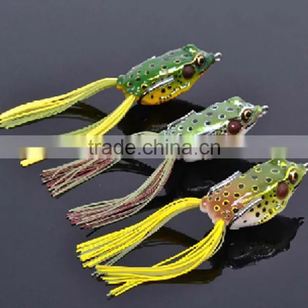 Model LYO3 Frog Super Soft Lures 55mm 14g Floating Fishing Bait photo-4
