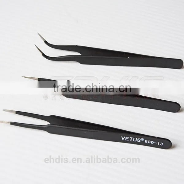 CN061B Fine Tip / Super Fine Tip / Flat and Round Tip Curved Tweezer photo-2