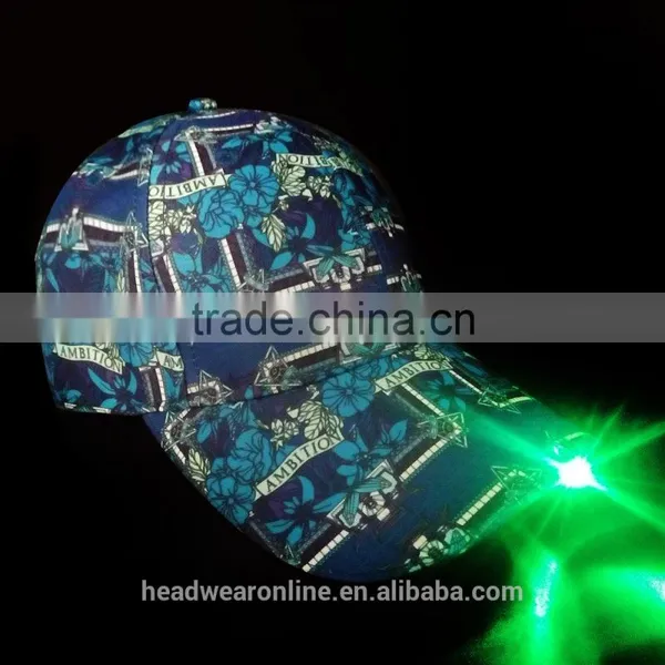 2015 New Fashion Blank Baseball Caps With Led Lights photo-3