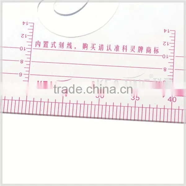 Kearing Brand 1/4 Transparent Non Toxic Sandwich Line Scale Ruler 1:4/1:5 #8545 photo-4