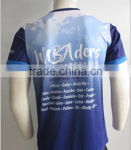 Wholesale Custom Quick Dry Sublimation Print Running t Shirts photo-4