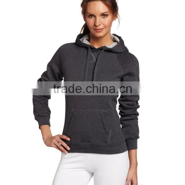 Bulk Designer Different Color Hot Sale Plain Design Fashion Pullover Women Hoodie photo-4