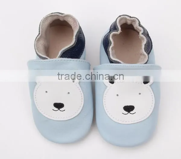 Different Printing Wholesale Baby Boys Leather Shoes photo-5