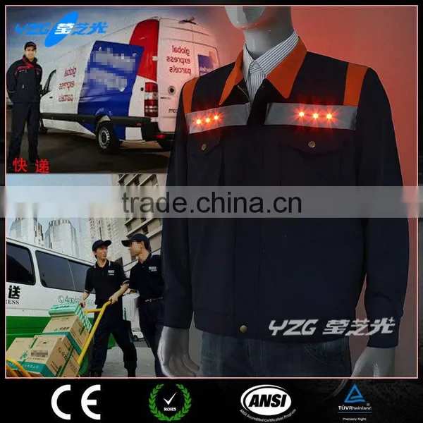 Flashing Led Safety Worker Jacket photo-5