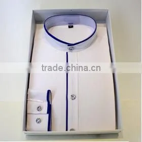 100% Cotton New Button Down Shirts ,fashion Pinstripe Long Sleeve Shirts for Men,OEM Service for Men's Shirts photo-6