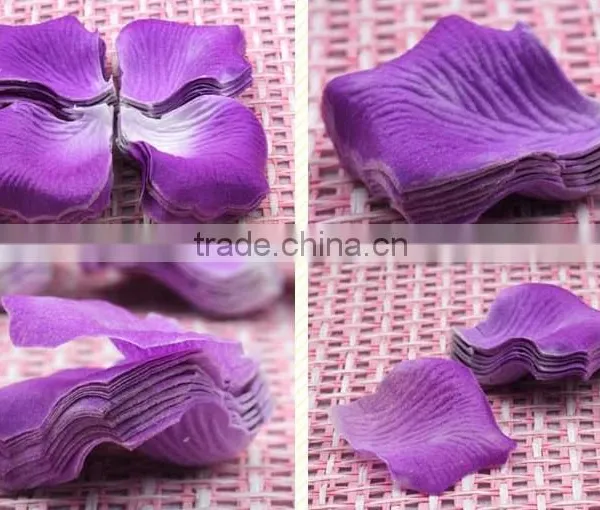 SILK ROSE PETALS FOR ANY WEDDING CELEBRATION - CONFETTI - 37 COLOURS photo-2