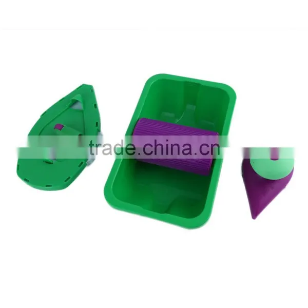 Decorative Paint Roller and Tray Set Painting Brush Paint Pad Pro Point N Paint Household Wall Tool photo-3