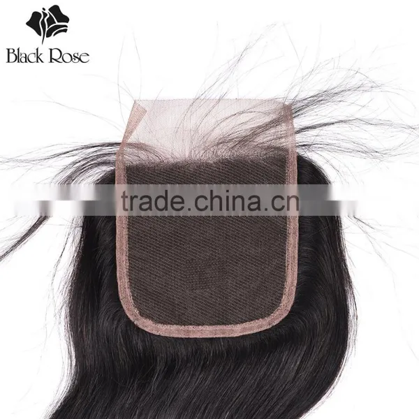 2017 Hot Selling Cheap Natural Color Free Parting Lace Closure photo-3