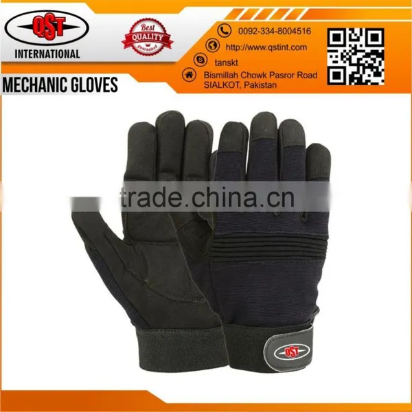 Mechanics Gloves Super Safety Work Impact Riggermen Hi-Vis Synthetic Leather photo-6