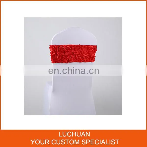 Banquet Wedding Stretch Spandex Chair Sash photo-4