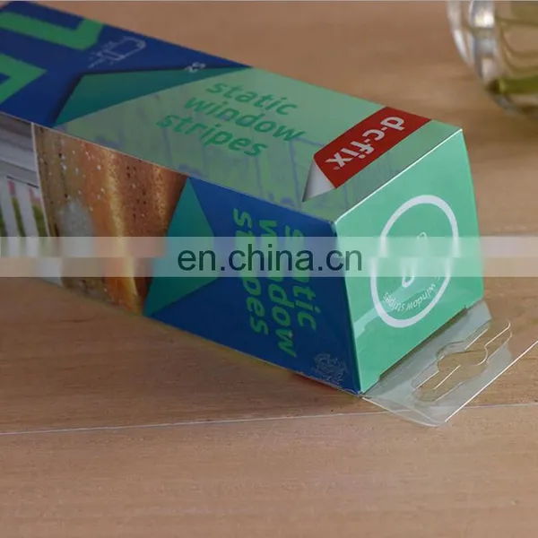 Manufacturers Wholesale Custom Colorful Printing Plastic Packaging Box, PVC Folding Box, PET Plastic Box With Hang Hole photo-2