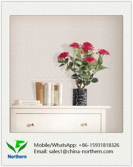 China Manufacture Artificial Rose for Gift