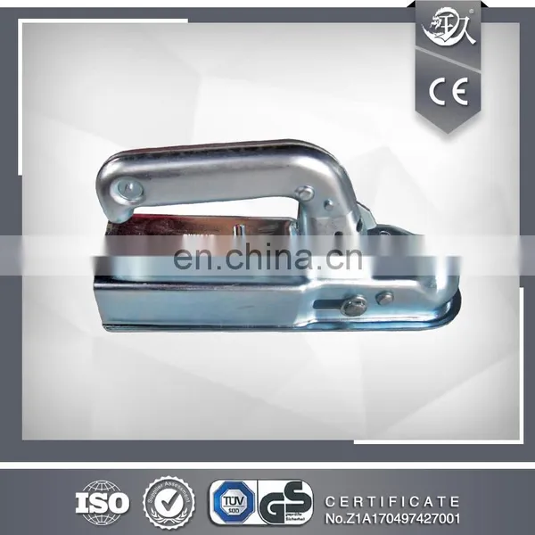 Trailer Coupler 50*35mm Circular Tube Capacity 3500lbs photo-2