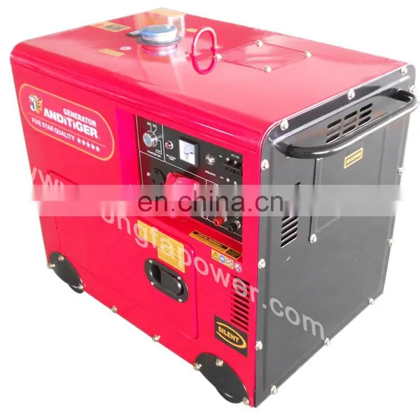 8KVA 220V Red Colour Three Phase Silent Generator Diesel For South Africa Market photo-2