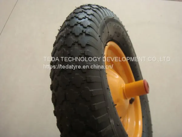 350-8 Wheelbarrow Tyre and Tube