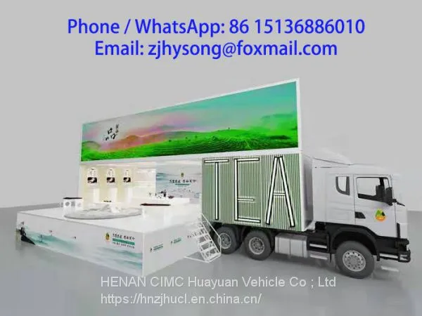13 m Mobile LED Advertising Stage Truck photo-2