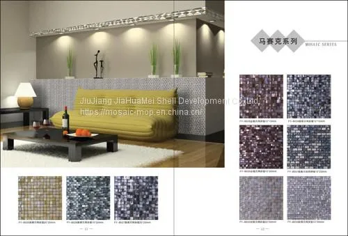 High Quality Shell Mosaic Tiles on Mesh FY-B018 photo-2
