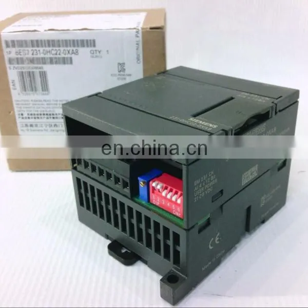 Best Price SIEMENS Logo S7-200 Series PLC EM231 6ES7 231-7PB22-0XA8 for PET Blow Molding Machine photo-4