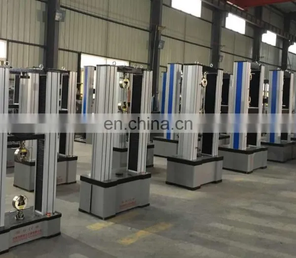ASTMD 412 Big Stroke Extensometer Plastic Sheet Tensile Testing Machine photo-6