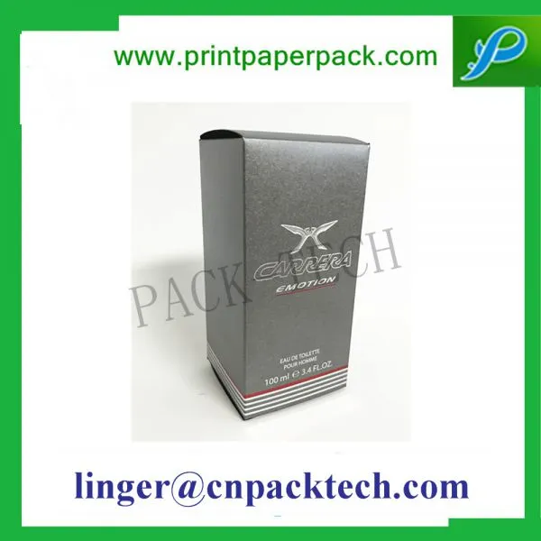China Factory Packing 400ml Body Wash Box With UV and Embossing Logo Printing photo-4
