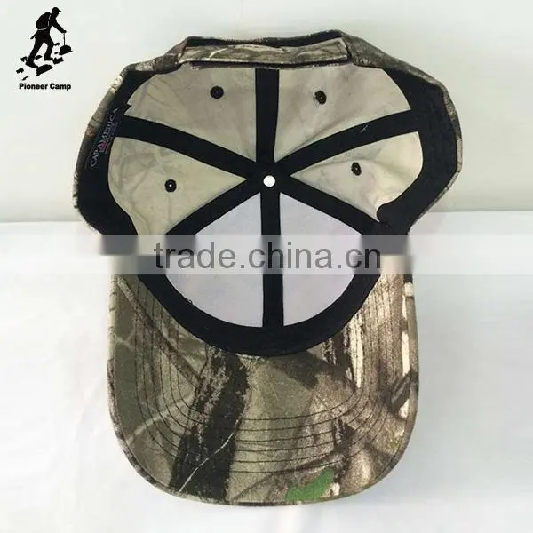 100% Polyester Camo Cap Digita Leaf Printing Hat photo-3