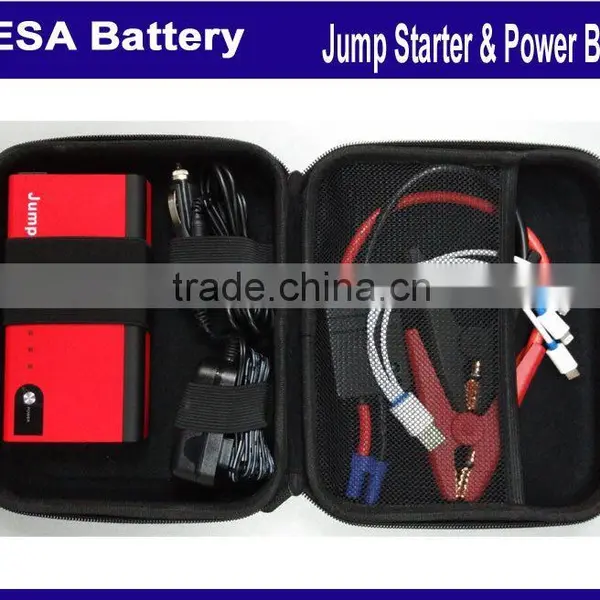 for Any Displacement Gasoline Car / Diesel Vehicle Thin Tpye 11000mAh Li-ion Battery for USB EC5 Output Jump Starter Quality Choice photo-6