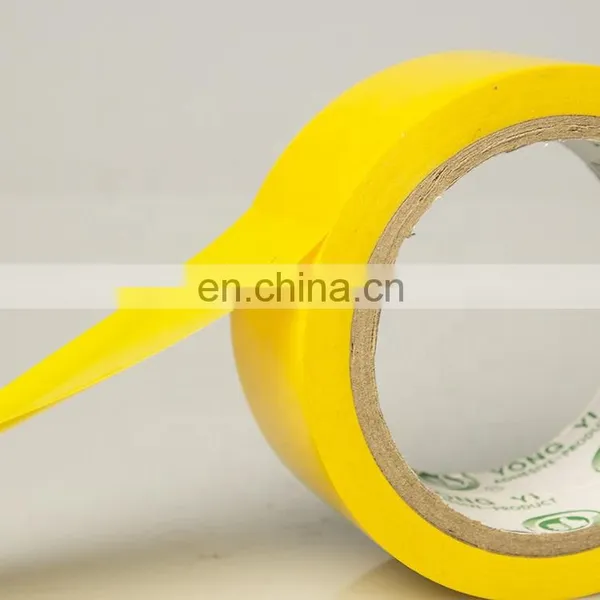 Yellow PVC Isolation Adhesive Glue Floor Warning Glue Tape photo-3