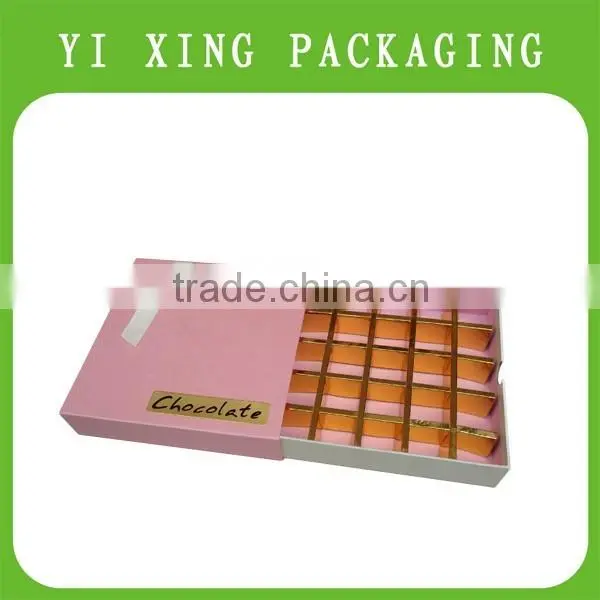 YIXING Factory Produce Square Drawer Chocolate Box photo-2