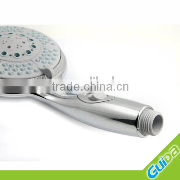 Shower Head With On or Off Swith,Chrome Color 4 Spray Patterns photo-6
