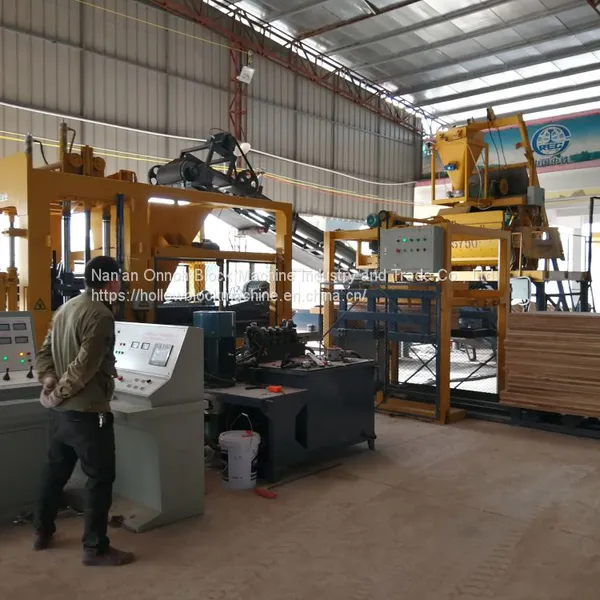 Automatic Concrete Brick Making Machine Big Model QT10-15 ONNOH Block Machine Line Paver Blcok Machine photo-5
