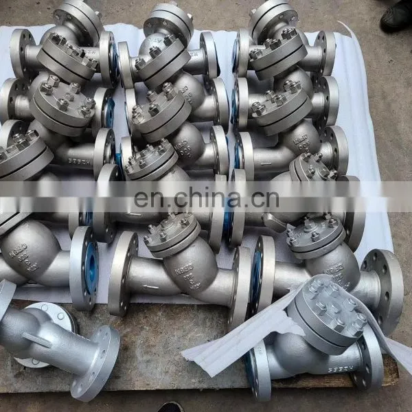 ASTM A351 CF3M CF8M SS304 SS316L Stainless Steel Materials Water Oil Y TYPE STRAINER HIGH PRESSURE 600LB 900LB 1500LB photo-2