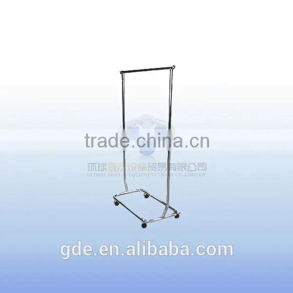 Metal Chrome-spray Simple Removable Garment Rack for Sale photo-6