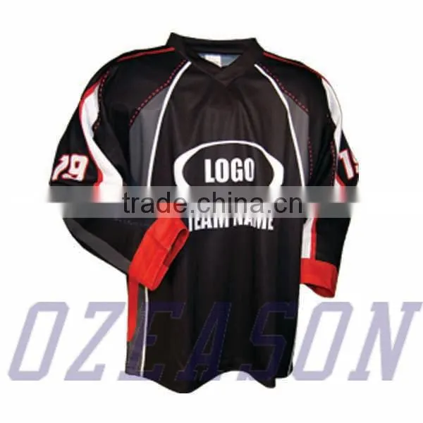 Hot Sell Custom Cheap European Ice Hockey Jersey Made in China photo-2