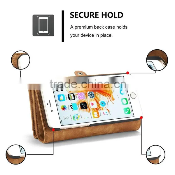 Hot Selling Phone Accessories Flip Cover With Magnets For Iphone 6 Leather Case photo-6