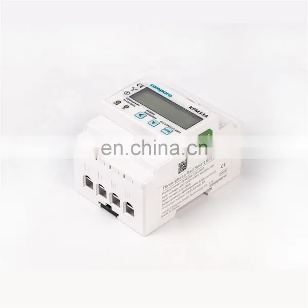 Modbus AC 380V/100A DIN Rail Digital 3 Phase 4 Wire Smart Energy Meter KPM33A photo-3
